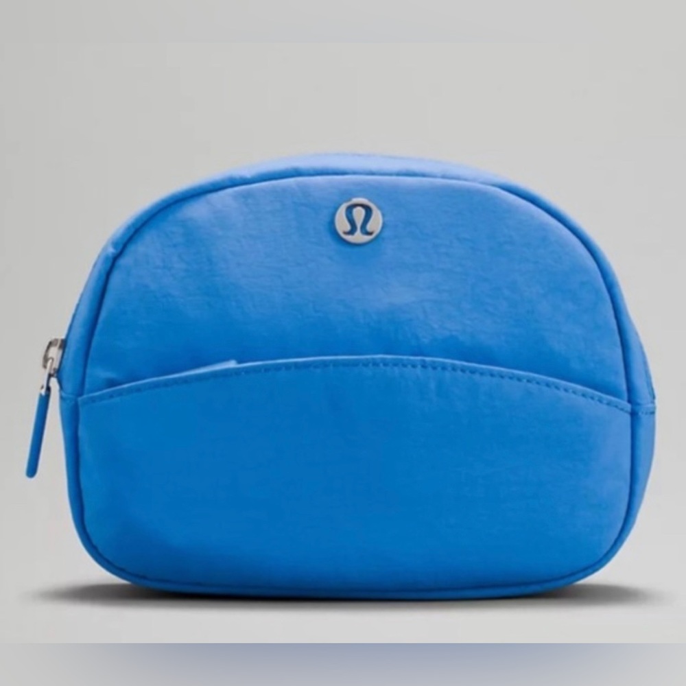 Lululemon Mini Double-Zip Pouch Blue Nile NWT😎Summer Special